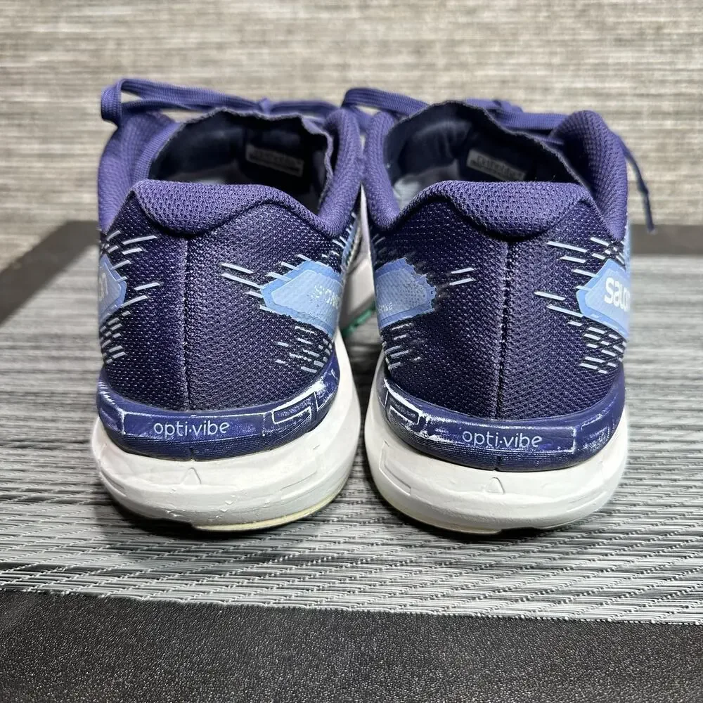 Salomon Sonic 5 Balance Trail Running Shoes Purple Mint - Women's 7.5